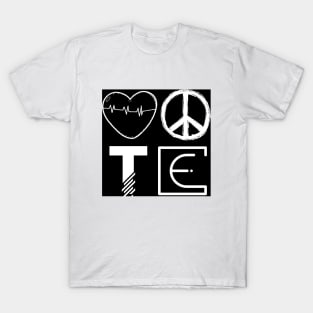 Peace & Love VOTE T-Shirt